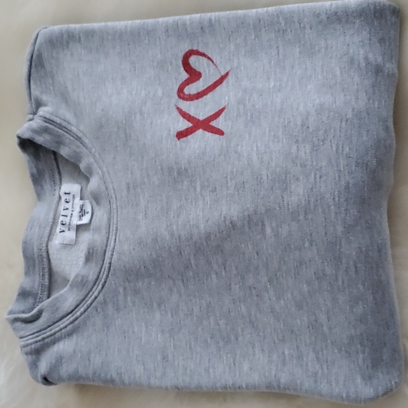 Velvet Graham & Spencer gray sweatshirt - Picture 7 of 7